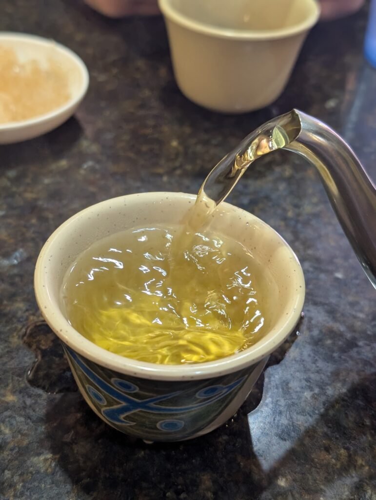 Chrysanthemum Tea at Tasty Wok in Orlando, Florida.